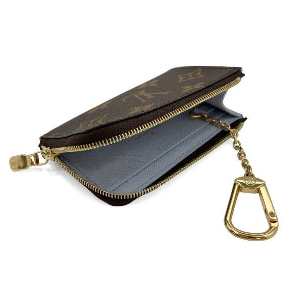 m83612 05 Louis Vuitton Monogram Key Case Porte Cle Noah Blue Olympe