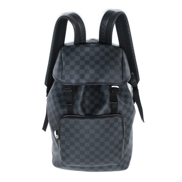 mai08008 1 Louis Vuitton Zack Backpack Daypack Large Black