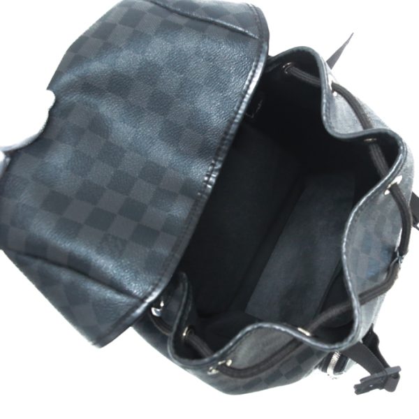 mai08008 11 Louis Vuitton Zack Backpack Daypack Large Black