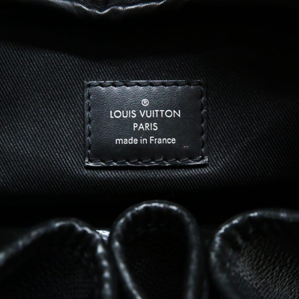 mai08008 12 Louis Vuitton Zack Backpack Daypack Large Black