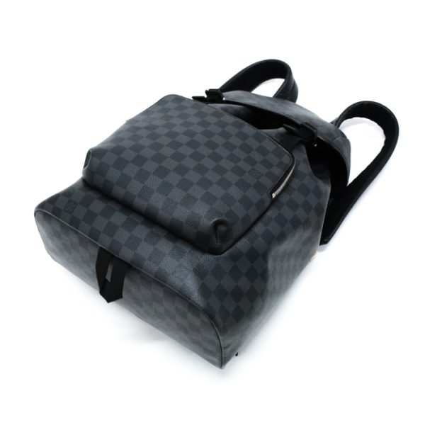 mai08008 3 Louis Vuitton Zack Backpack Daypack Large Black