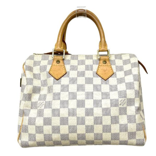 maj02047 1 Louis Vuitton Speedy 25 Handbag Boston White Gray