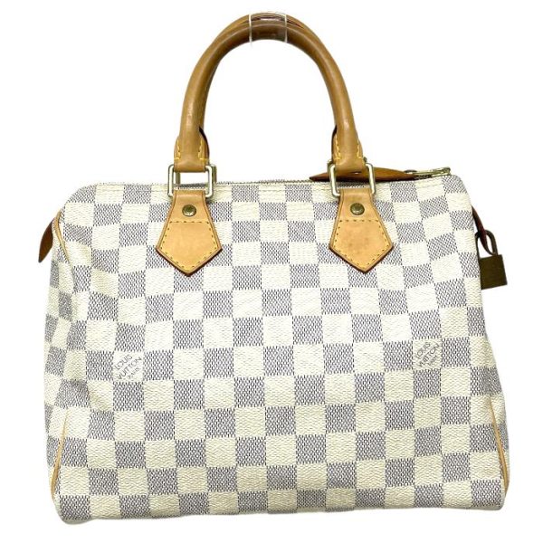 maj02047 2 Louis Vuitton Speedy 25 Handbag Boston White Gray