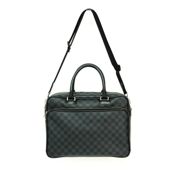 mal02028 1 Louis Vuitton Ikar Business Shoulder Bag Black