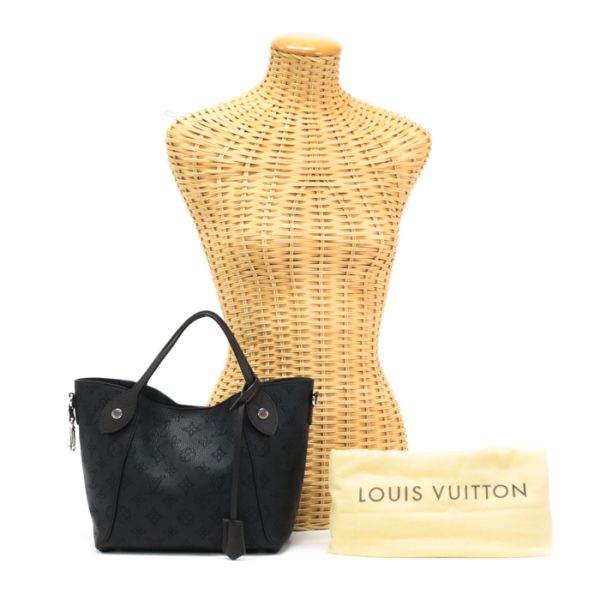 man07001 Louis Vuitton Hina PM Handbag Noir Black