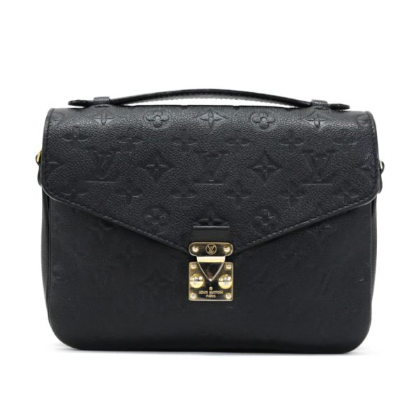 mao15005 2 Louis Vuitton Pochette Metis MM Shoulder Bag Noir