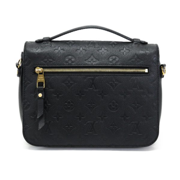 mao15005 3 Louis Vuitton Pochette Metis MM Shoulder Bag Noir