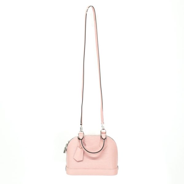 mao26005 1 Louis Vuitton Alma BB Epi Handbag Rose Ballerine