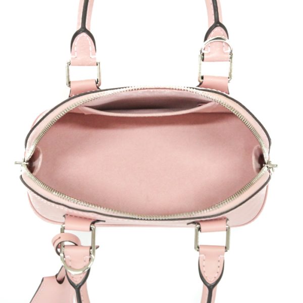 mao26005 11 Louis Vuitton Alma BB Epi Handbag Rose Ballerine