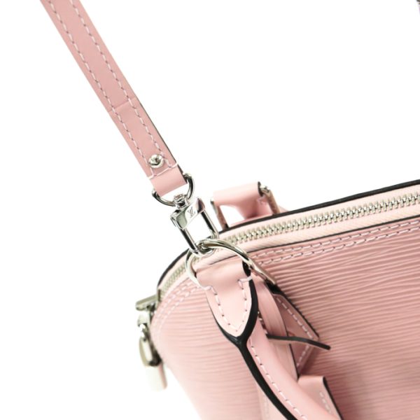 mao26005 13 Louis Vuitton Alma BB Epi Handbag Rose Ballerine