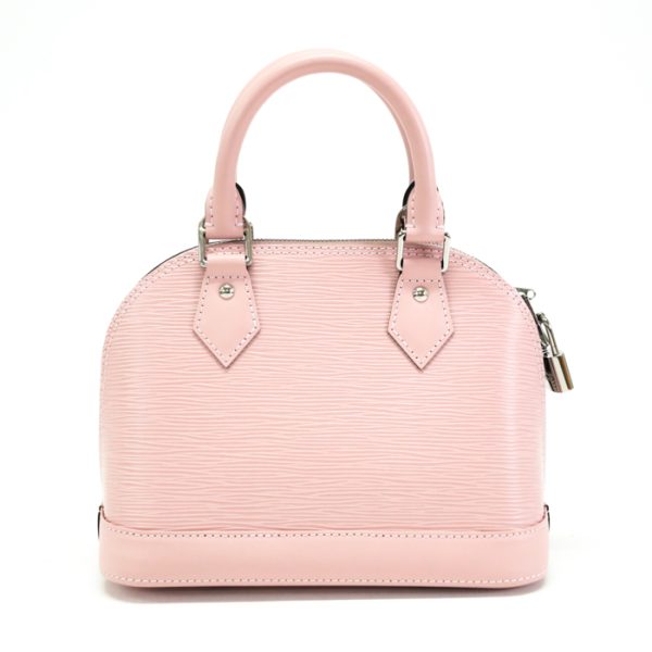 mao26005 3 Louis Vuitton Alma BB Epi Handbag Rose Ballerine