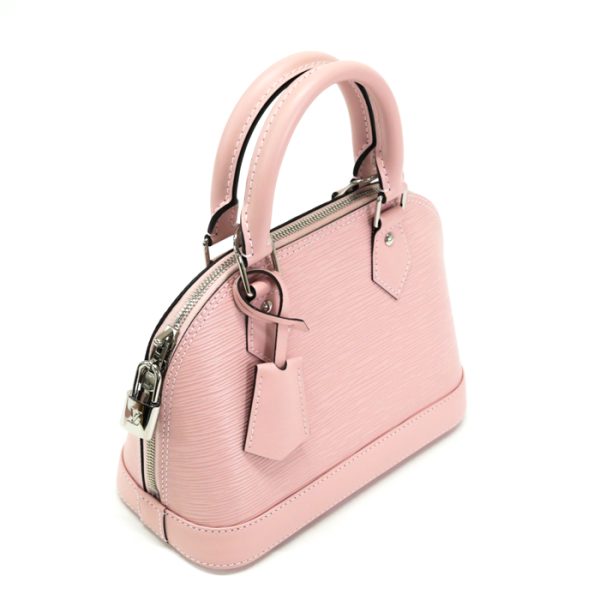 mao26005 4 Louis Vuitton Alma BB Epi Handbag Rose Ballerine