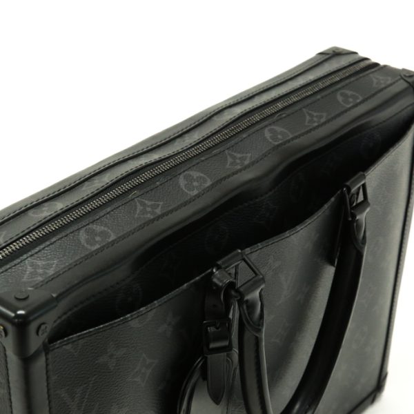 mar10002 9 Louis Vuitton Soft Trunk Briefcase Business Black