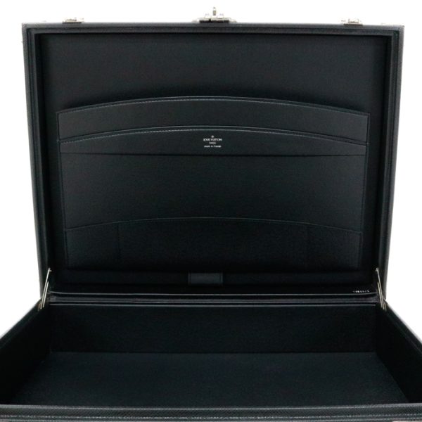 mar15007 13 Louis Vuitton President Taiga Business Bag Black