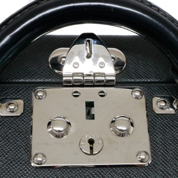 mar15007 8 Louis Vuitton President Taiga Business Bag Black