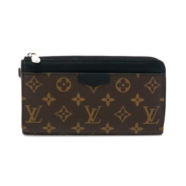 mas26012 1 LOUIS VUITTON Zippy Dragonne Monogram Macassar Long Wallet Clutch