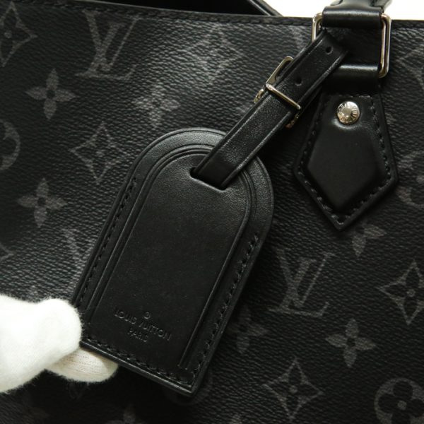 mat06001 5 Louis Vuitton Grand Sac Business Bag Black Gray