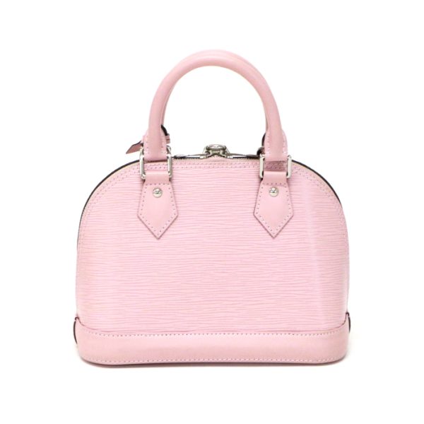 mat26002 3 Louis Vuitton Alma BB Epi Handbag Rose Ballerine