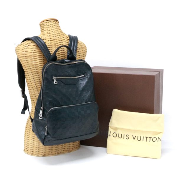 maw11004 Louis Vuitton Avenue Backpack Rucksack Black