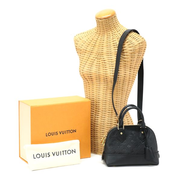 max07003 Louis Vuitton Neo Alma BB Handbag Mini Boston Noir