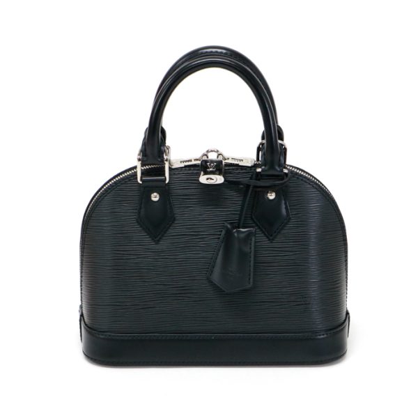 mba18021 1 Louis Vuitton Alma BB Epi Handbag Mini Noir