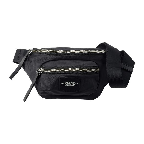 mc2f3hbb030h02001 1 MARC JACOBS Waist Bag The Biker Leather Black