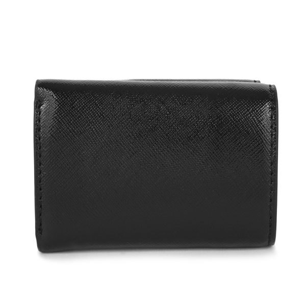 mc2f3smp049s07001 2 MARC JACOBS Trifold Wallet The DTM Utility Snapshot Leather Black