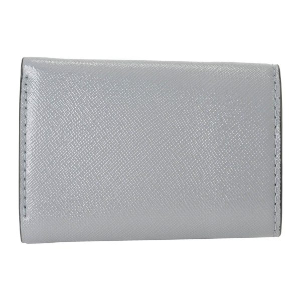 mc2f3smp060s07046 2 MARC JACOBS Trifold Wallet The Utility Snapshot Leather Gray