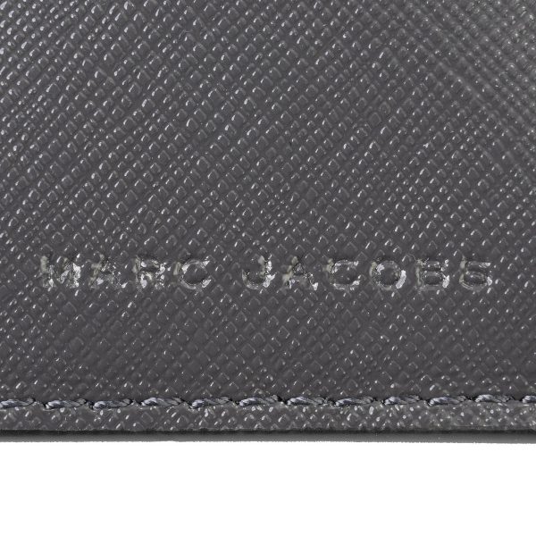 mc2f3smp060s07046 9 MARC JACOBS Trifold Wallet The Utility Snapshot Leather Gray