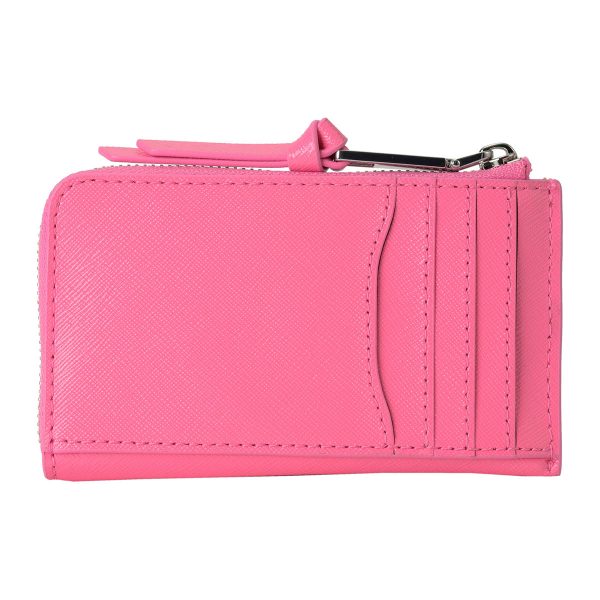 mc2f3smp063s07666 2 MARC JACOBS The Utility Snapshot Coin Case Leather Pink