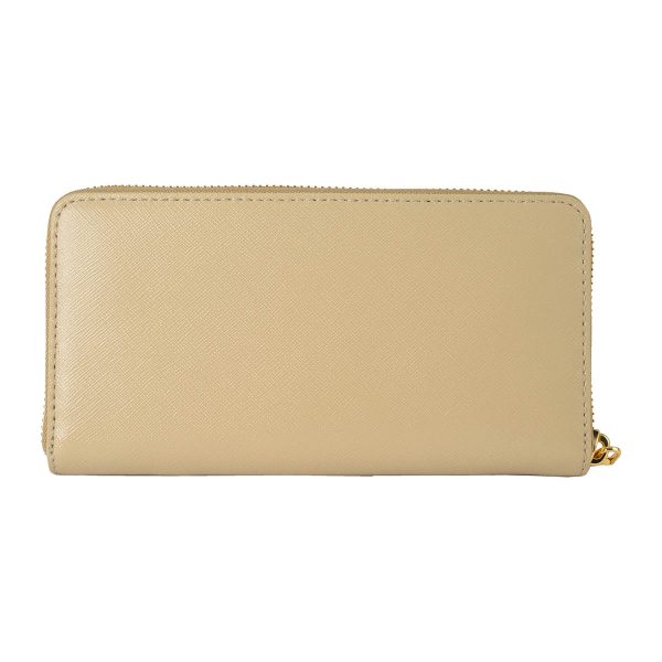 mc2f3smp065s07241 2 MARC JACOBS Long Wallet The Utility Snapshot Leather Beige