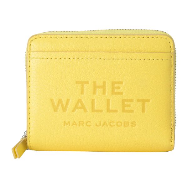 mc2r3smp044s10740 1 MARC JACOBS Bifold Wallet The Leather Leather Yellow