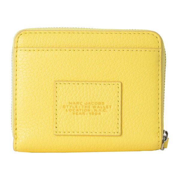 mc2r3smp044s10740 2 MARC JACOBS Bifold Wallet The Leather Leather Yellow