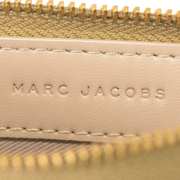 mc2s4smp008s02333 9 MARC JACOBS Coin Case The Leather Covered J Mark Leather Khaki