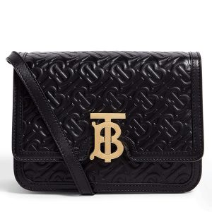 msbu6299358 Ysl Saint Laurent Monogram Chain Wallet Mini Bag Clutch Calf Black