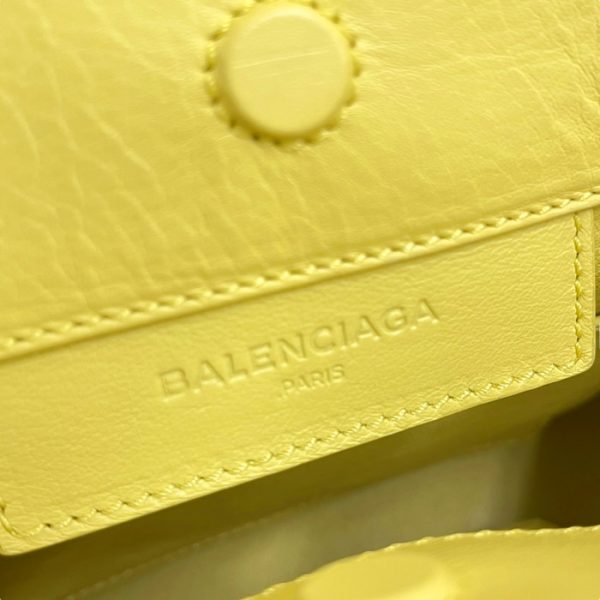 n23091945823 8 Balenciaga Paper Mini Leather Shoulder Bag Yellow