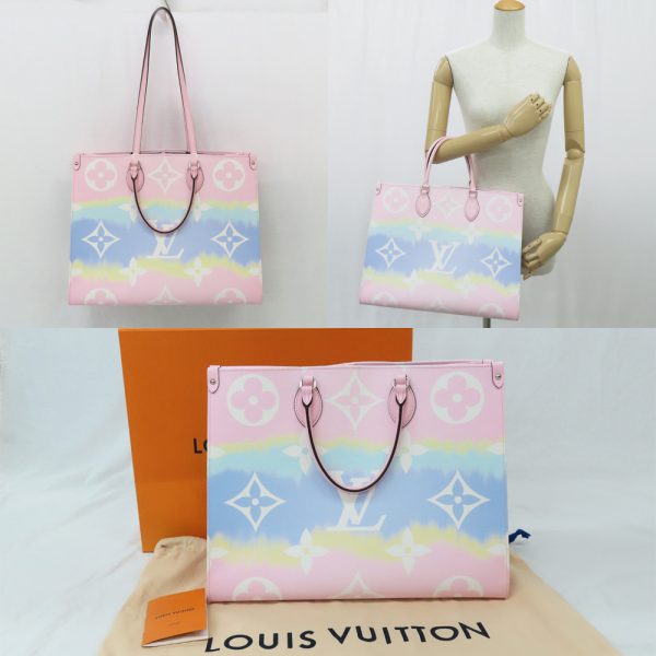 n2405 06 301551mi 09 Louis Vuitton LV Escal On The Go GM Handbag Pastel