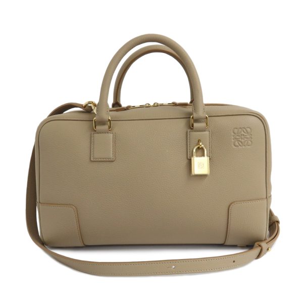 n2405 06 301570mi Loewe Amazona 28 Shoulder Bag Sand Beige