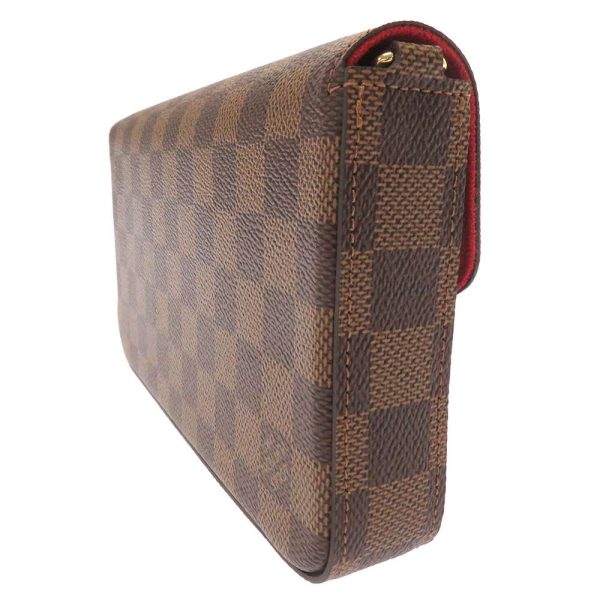 n40492 02 Louis Vuitton Pochette Long Wallet Red