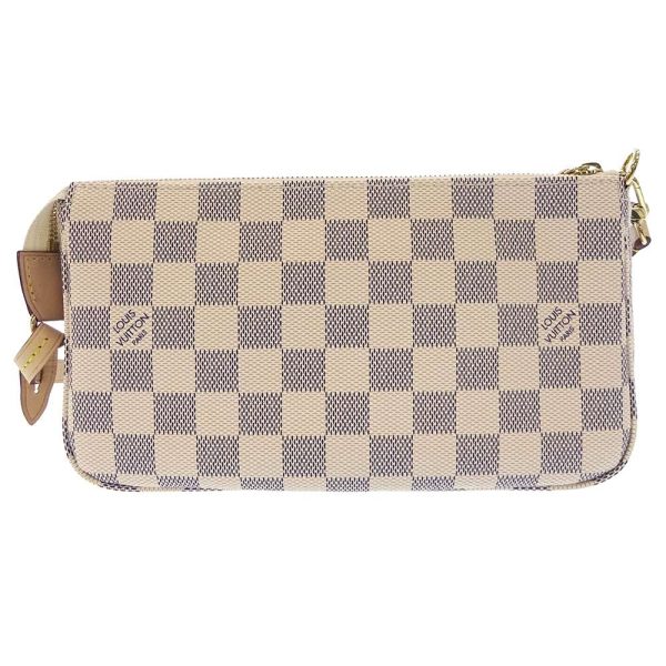 n41207 03 Louis Vuitton Pochette Accessory Pouch Handbag Beige