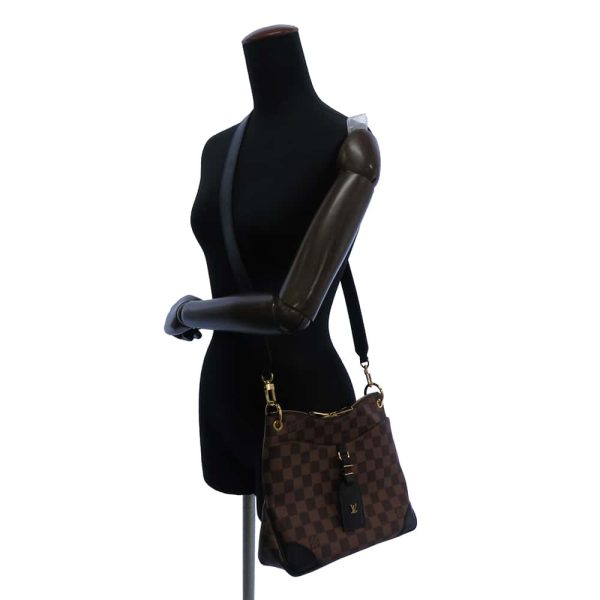 n50064 05 Louis Vuitton Odeon NM PM Shoulder Bag Black