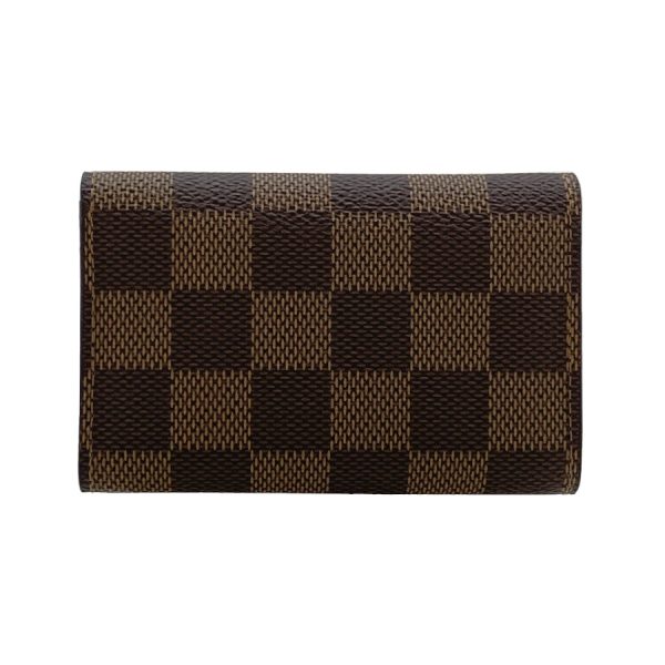 n62630 12 Louis Vuitton Damier Key Case 6 Series Multicle Ebene Checkered Brown