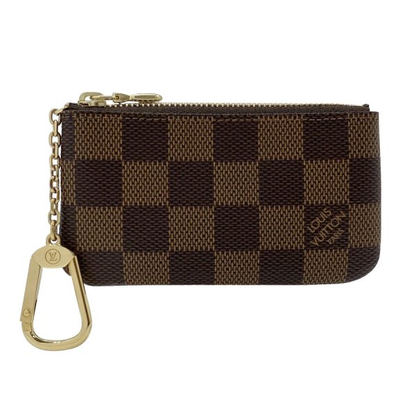 n62658 08 Louis Vuitton Damier Coin Case Pochette Cle Ebene Brown