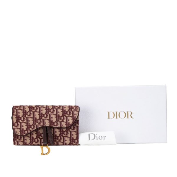 ndp692k09w1m8z86 11 Dior Trotter Saddle Waist Bag Bordeaux