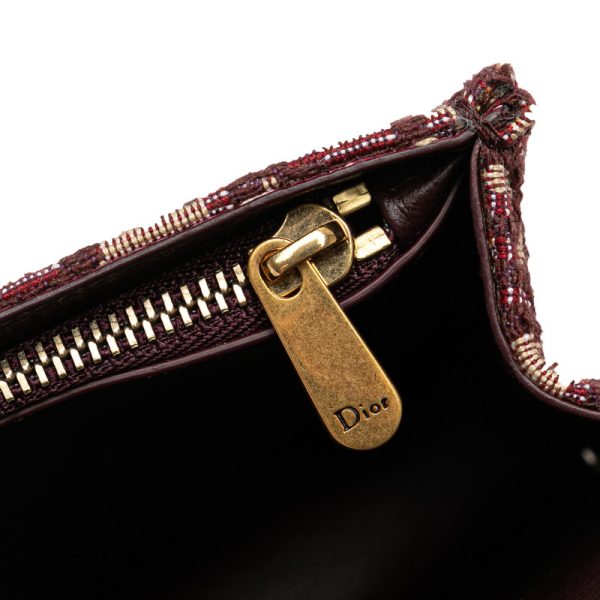 ndp692k09w1m8z86 9 Dior Trotter Saddle Waist Bag Bordeaux