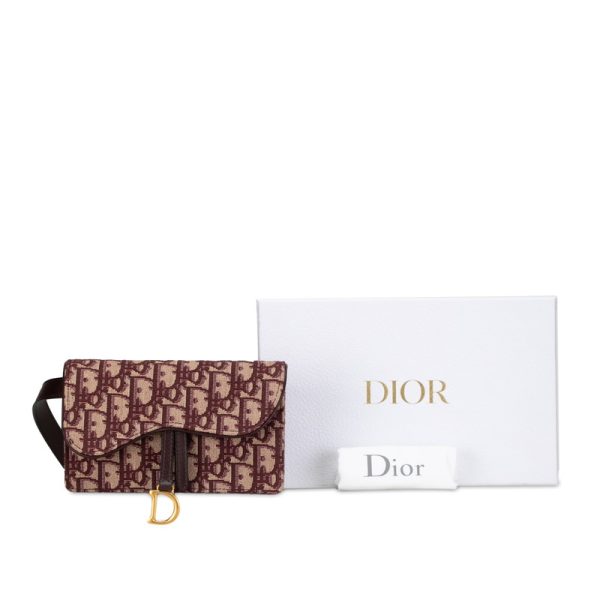 nkvcxge5qvusr9xu 10 Dior Trotter Saddle Waist Bag Bordeaux