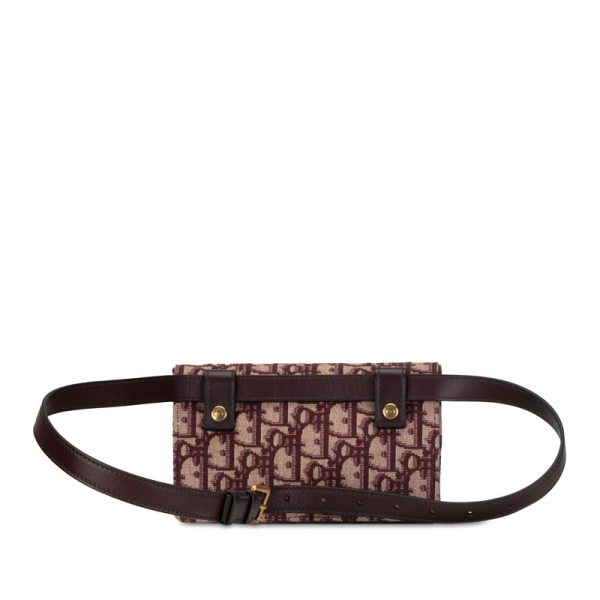 nkvcxge5qvusr9xu 3 Dior Trotter Saddle Waist Bag Bordeaux