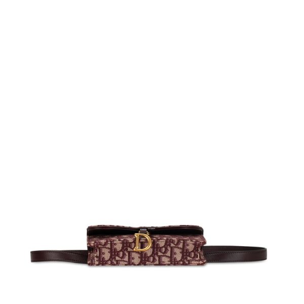 nkvcxge5qvusr9xu 4 Dior Trotter Saddle Waist Bag Bordeaux