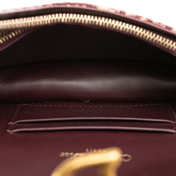 nkvcxge5qvusr9xu 5 Dior Trotter Saddle Waist Bag Bordeaux