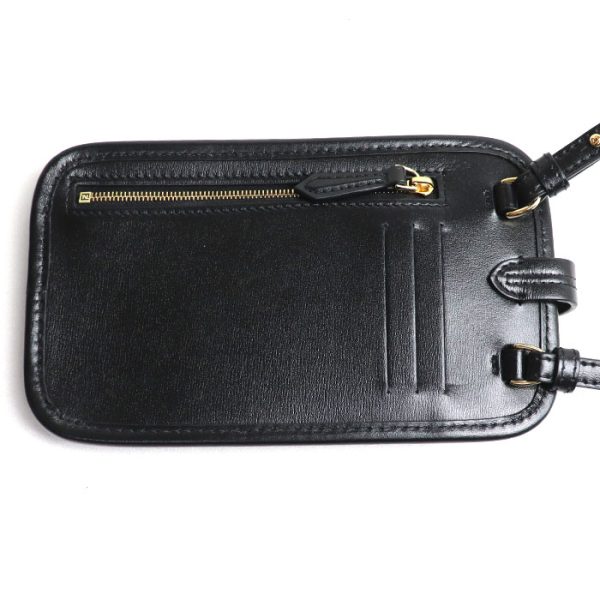 o23 1027 27 1029 Fendi Phone Pouch Shoulder Bag Black